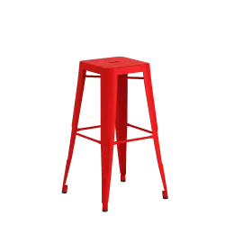 PIRA - KORG HC KURSI BAR / KURSI CAFE / KURSI BESI warna RED - PIRA - foto 7