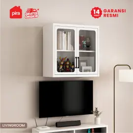 PIRA - VOSH 80 MKCWU KITCHEN SET / RAK DAPUR BESI / LEMARI DAPUR BESI / RAK DAPUR warna WHITE - PIRA - foto 3