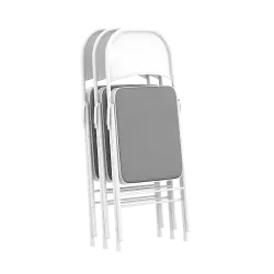 PIRA - SOLO AVA CH45 KURSI LIPAT OUTDOOR / KURSI LIPAT / KURSI CAFE warna WHITE - GREY - PIRA - foto 8