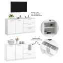 PIRA METROPOLIS OX - ARUNA SB150 BUFET / RAK DAPUR / KITCHEN SET BAWAH DAPUR / LEMARI DAPUR warna WHITE - PIRA METROPOLIS OX - foto 2