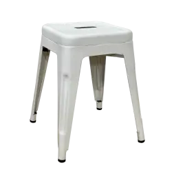 PIRA - KORG LC KURSI CAFE / KURSI BESI / KURSI MAKAN / KURSI OUTDOOR / BANGKU BESI warna WHITE - PIRA - foto 8