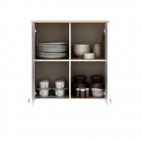 PIRA METROPOLIS OX -  HANA KC WU60 RAK DAPUR / RAK GANTUNG DAPUR / KITCHEN SET ATAS 2 PINTU warna WHITE - PRO OAK - PIRA METROPOLIS - foto 8