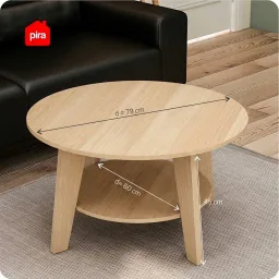 PIRA - OLSEN CT MEJA TAMU KAYU TERANG warna PRO OAK - PIRA - foto 3