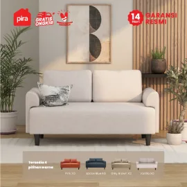 PIRA - AMARTA 2S SOFA 2 SEATER warna VANILA XO - PIRA - foto 1