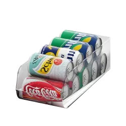 PIRA HOME - SHITA FRD CAN RAK PENYIMPANAN SERBAGUNA / KOTAK PENYIMPANAN MAKAN MINUMAN BENING / ORGANIZER BOX TRANSPARAN warna CLEAR - PIRA HOME - foto 3