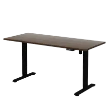 WORKDESIGN - TOTA NATU TT160 MEJA KERJA ELEKTRIK / ADJUSTABLE STANDING DESK - BROWN WALNUT - foto 7