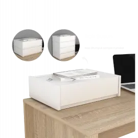 PIRA - FORTE DO40T RAK DOKUMEN SUSUN / TEMPAT PENYIMPANAN ALAT KANTOR warna WHITE - PIRA - foto 3