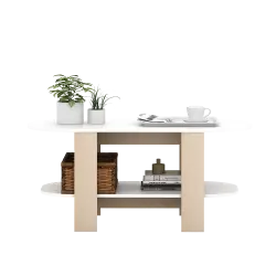 PIRA METROPOLIS - MORTA CT90 MEJA TAMU warna WHITE - PRO OAK - PIRA METROPOLIS - foto 5