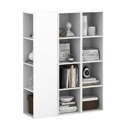 PIRA METROPOLIS -  HAKO SU 4X1 RAK 4 SUSUN / RAK SUSUN SERBAGUNA / RAK BUKU warna WHITE - PIRA METROPOLIS - foto 4