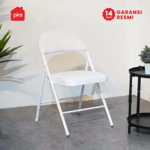 PIRA - SOLO AVA CH45 KURSI LIPAT OUTDOOR / KURSI LIPAT / KURSI CAFE warna WHITE - PIRA - foto 2