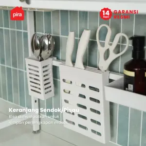 PIRA HOME - DISH MDR65 RAK PIRING / RAK DAPUR / RAK CUCI PIRING / RAK WASTAFEL / RAK PENGERING PIRING warna BLACK - PIRA HOME - foto 11