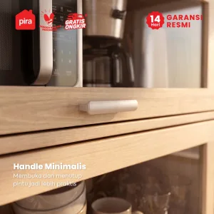 PIRA - NEGI KC80 T5 LEMARI DAPUR / RAK DAPUR / RAK DISPLAY / RAK PAJANGAN / RAK SUSUN SERBAGUNA warna PRO OAK - PIRA - foto 4