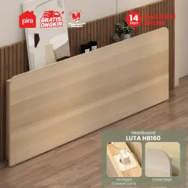 PIRA -  LUTA HB160 HEADBOARD KASUR / SANDARAN KASUR / DIPAN / DIPAN TEMPAT TIDUR warna PRO OAK - PIRA - foto 1