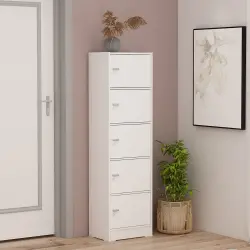 PIRA METROPOLIS OX - ARUNA RSG 5 RAK SERBAGUNA / RAK SUSUN 5 PINTU warna WHITE - PIRA METROPOLIS OX - foto 6