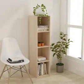 PIRA METROPOLIS -  HAKO SU 4X1 RAK 4 SUSUN / RAK SUSUN SERBAGUNA / RAK BUKU warna PRO OAK - PIRA METROPOLIS - foto 7