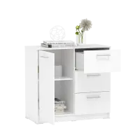 PIRA METROPOLIS OX -  ARUNA SB80 BUFET / RAK DAPUR / KITCHEN SET BAWAH DAPUR / LEMARI DAPUR warna WHITE - PIRA METROPOLIS OX - foto 5