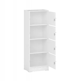 PIRA METROPOLIS OX - ARUNA RSG 4 RAK SERBAGUNA / RAK SUSUN 4 PINTU warna WHITE - PIRA METROPOLIS OX - foto 4