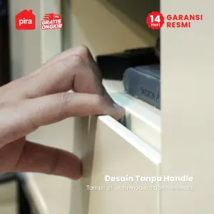 PIRA - PARIS MTV120 MEJA TV / RAK TV BESI warna CREAM - BLACK - PIRA - foto 7
