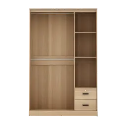 PIRA METROPOLIS -  YORK 3P 2DR LEMARI PAKAIAN 3 PINTU DENGAN 2 LACI warna PRO OAK - PIRA METROPOLIS - foto 8