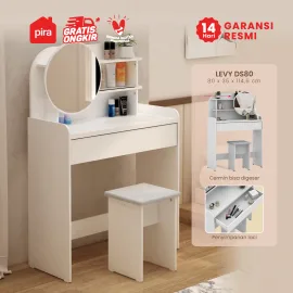 PIRA METROPOLIS OX -  LEVY DS80 MEJA RIAS warna WHITE - PIRA METROPOLIS - foto 1