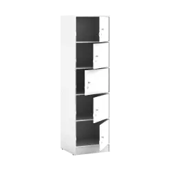 PIRA METROPOLIS - ALBA RSG 5 TS RAK SERBAGUNA / LEMARI SUSUN warna WHITE - METROPOLIS - foto 5