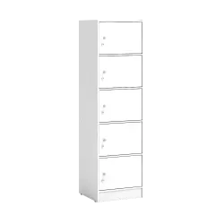PIRA METROPOLIS - ALBA RSG 5 TS RAK SERBAGUNA / LEMARI SUSUN warna WHITE - METROPOLIS - foto 6