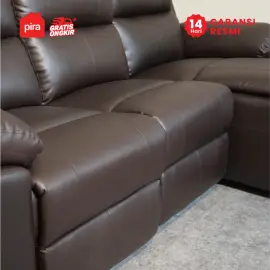 PIRA - LIVERPOOL RECLINER L 3S SOFA BED warna DARK BROWN - PIRA - foto 8