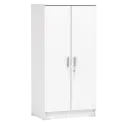 PIRA METROPOLIS - ARUNA BLS60 LEMARI PAKAIAN KECIL 2 PINTU FULL RAK / LEMARI BAJU warna WHITE - PIRA METROPOLIS OX - foto 7