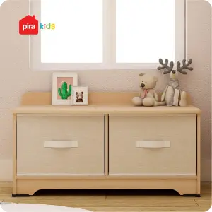 PIRA KIDS - WOODY SB80 TEMPAT PENYIMPANAN MAINAN ANAK warna PRO OAK - PIRA KIDS - foto 2