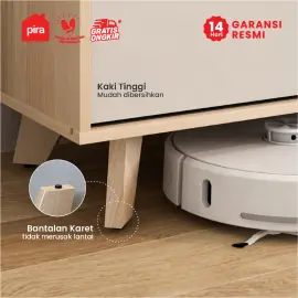 PIRA METROPOLIS -  SENDAI SB160 BUFET / LEMARI DAPUR / KABINET DAPUR / MEJA TV / SIDEBOARD warna PRO OAK - LIGHT TAUPE - PIRA METROPOLIS - foto 6