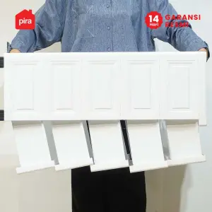 PIRA METROPOLIS - KAO PCH5+2 LEMARI LACI PLASTIK / LEMARI PLASTIK / DRAWER PLASTIK / LEMARI BAYI / LEMARI PAKAIAN ANAK warna WHITE - PIRA METROPOLIS - foto 22