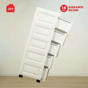 PIRA METROPOLIS - KAO PCH5+2 LEMARI LACI PLASTIK / LEMARI PLASTIK / DRAWER PLASTIK / LEMARI BAYI / LEMARI PAKAIAN ANAK warna WHITE - PIRA METROPOLIS - foto 23