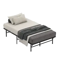 PIRA - BASE FOLDING MBD120 DIPAN BESI / RANJANG / TEMPAT TIDUR BESI warna BLACK - PIRA - foto 2