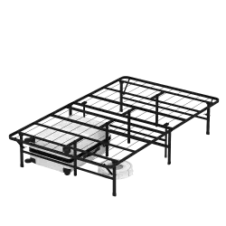 PIRA - BASE FOLDING MBD120 DIPAN BESI / RANJANG / TEMPAT TIDUR BESI warna BLACK - PIRA - foto 5