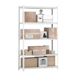 PIRA - HOGAN MSU 120X200 RAK BESI / RAK SUSUN SERBAGUNA / RAK SUSUN BESI / RAK PENYIMPANAN warna WHITE - PIRA - foto 2