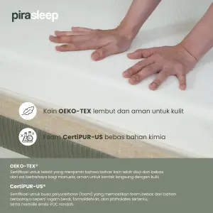 PIRA SLEEP 1 FEPS MF120 WHITE - CREAM + ARUNA NS35 WHITE - PRO OAK + ATLA CR 120 WHITE - foto 6