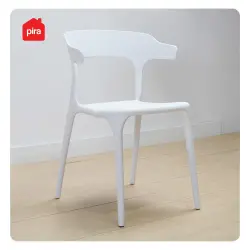 PIRA - BENJI DC KURSI BELAJAR / KURSI MAKAN / KURSI TERAS / KURSI SANTAI / KURSI PLASTIK warna WHITE - PIRA - foto 3