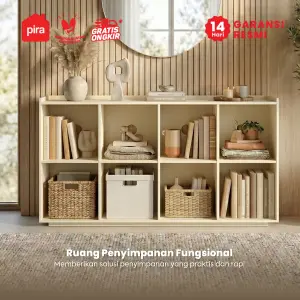 PIRA METROPOLIS OX - ABRAM SB160 BUFET / SIDEBOARD / LEMARI KABINET / KABINET TV / MEJA TV warna LIGHT TAUPE-TRAVERTINE - PIRA METROPOLIS - foto 3
