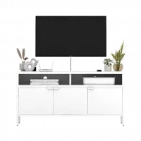 PIRA - ALEX MTV120 MEJA TV / RAK TV BESI warna WHITE - PIRA - foto 5
