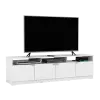 PIRA METROPOLIS - ALBA BAZ TV160 MEJA TV / RAK TV warna WHITE - METROPOLIS - foto 3