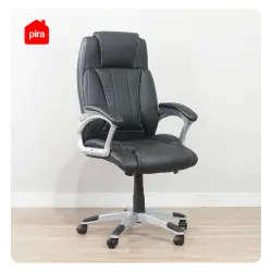 PIRA WORK - TAYLOR PC KURSI KERJA / KURSI KANTOR PRESIDENT CHAIR HITAM - BLACK warna BLACK - PIRA WORK - foto 6
