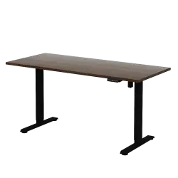 WORKDESIGN - TOTA NATU TT160 MEJA KERJA ELEKTRIK / ADJUSTABLE STANDING DESK - BROWN WALNUT - foto 4