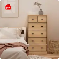 PIRA METROPOLIS - YORK CH4+2 LEMARI LACI / LEMARI SUSUN / DRAWER warna PRO OAK - PIRA METROPOLIS - foto 2