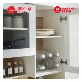 PIRA METROPOLIS - ARUNA KC120 LEMARI DAPUR / RAK DAPUR / KITCHEN SET / KABINET DAPUR warna WHITE - PRO OAK - PIRA METROPOLIS OX - foto 3