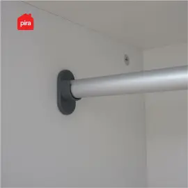 PIRA METROPOLIS -  YONA BL80 LEMARI PAKAIAN KECIL 2 PINTU warna WHITE - YELLOW OAK - PIRA METROPOLIS - foto 7