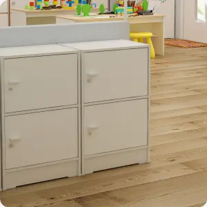 PIRA METROPOLIS OX -  ARUNA RSG2 RAK SERBAGUNA / RAK SUSUN 2 PINTU warna WHITE - PIRA METROPOLIS OX - foto 6