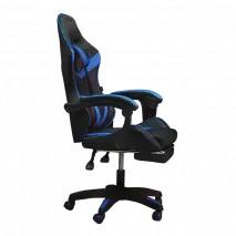 PIRA - X-WING GC V2 KURSI GAMING DENGAN SANDARAN KAKI DAN FITUR MASSAGE / PIJAT warna BLACK - BLUE - PIRA - foto 2