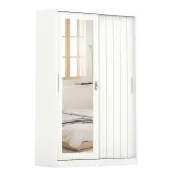 PIRA - SAXON A 120A N MWDSL LEMARI PAKAIAN BESI SLIDING / PINTU GESER warna WHITE - PIRA - foto 7