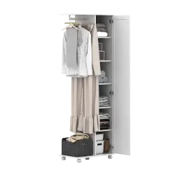 PIRA - VARINA AVA H LEMARI PAKAIAN / GANTUNGAN BAJU warna WHITE - PIRA - foto 5