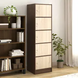 PIRA METROPOLIS - ALBA RSG 5 TS RAK SERBAGUNA / LEMARI SUSUN warna AMERICAN WALNUT - SONOMA OAK - METROPOLIS - foto 7